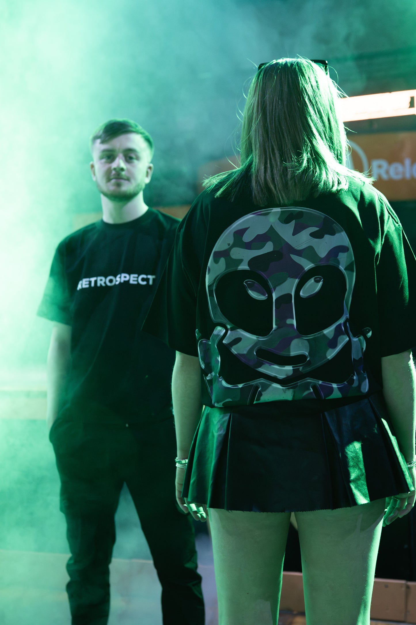 RETROSPECT Camo Alien Tee