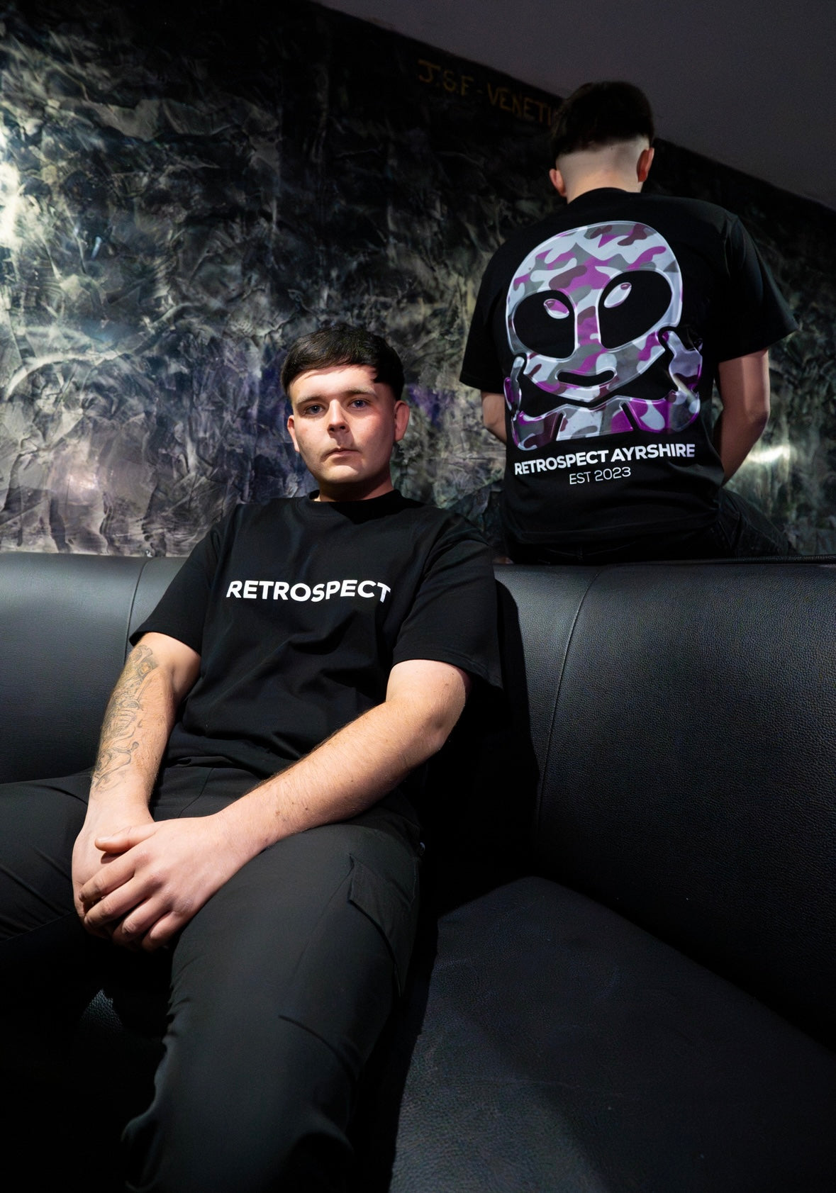 RETROSPECT Camo Alien Tee